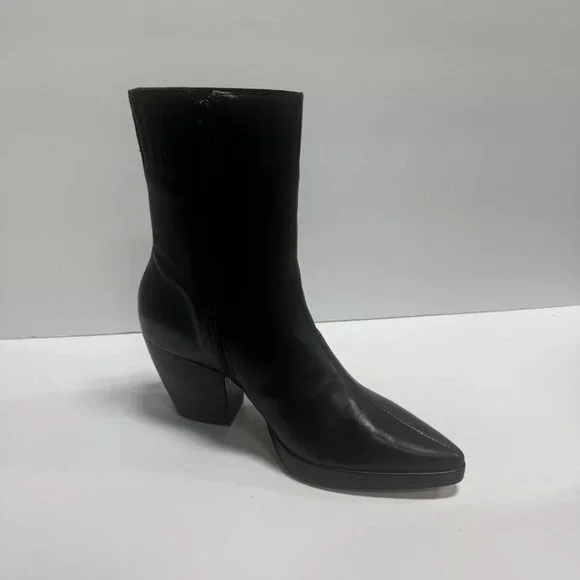 Matisse Womens Hendrix Boot Black Leather Size 6 M